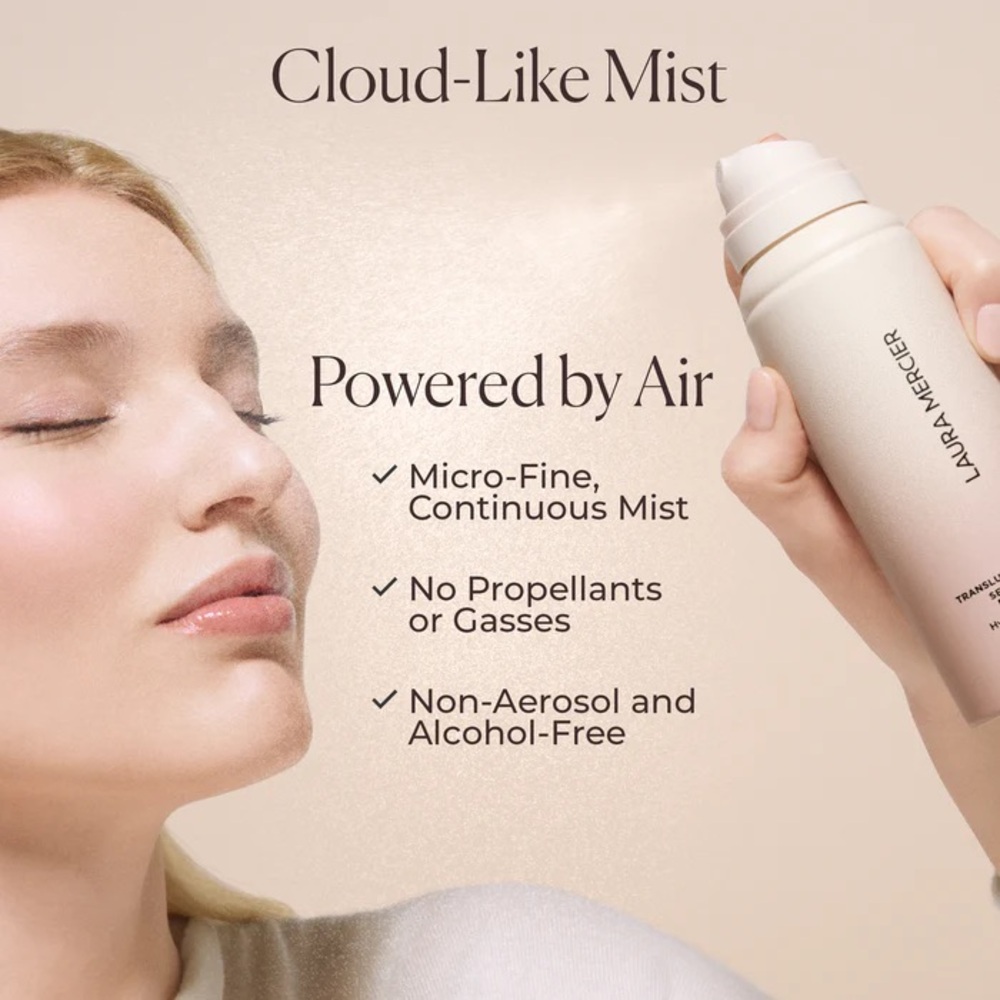 Laura Mercier Air-Powered Setting Spray - Cream
